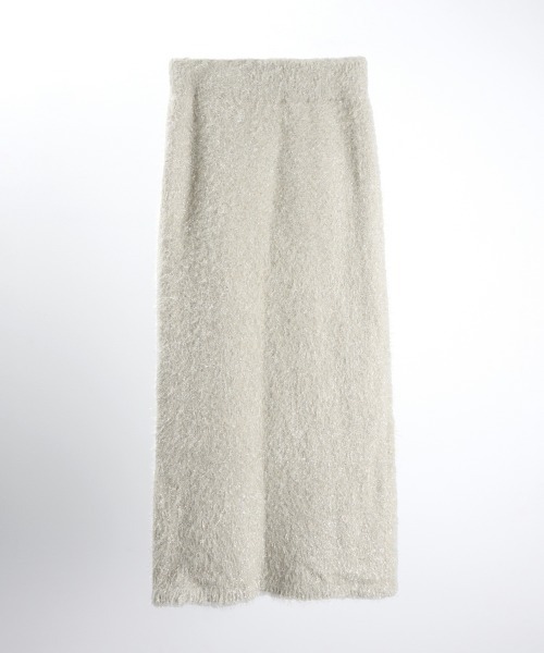 NOTREemor(ノートルエモア)の「glitter knit bustier x knit skirt(ワンピース・レディース・ライトベージュ/スモークグレー・FREE)」の14枚目の写真