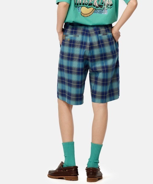 Timberland(ティンバーランド)の「Timberland TOKYO DESIGN COLLECTIVE Plaid Shorts(ティンバーランド TDC プレイド ショーツ)(その他パンツ・メンズ・ダークブルー/ブルー系・32inch/30inch/34inch)」の10枚目の写真
