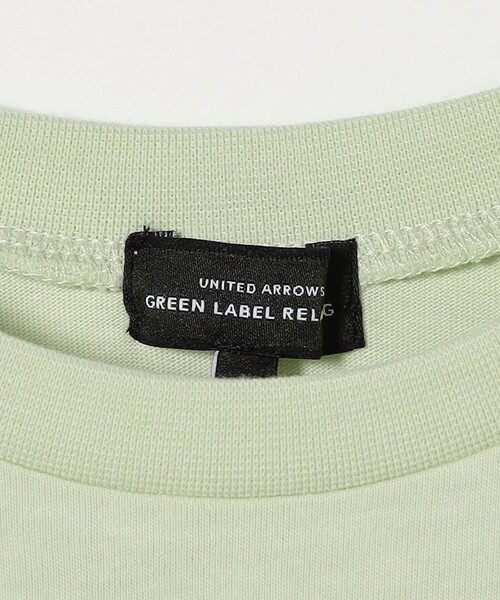 green label relaxing(グリーンレーベルリラクシング)の「Tシャツ+フリルキャミ / キッズ 100cm-130cm(Tシャツ/カットソー・キッズ・ライム/オフホワイト・120cm/110cm/100cm/130cm)」の19枚目の写真