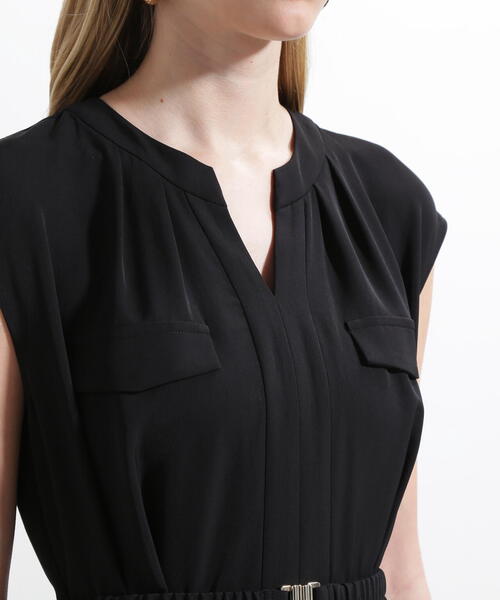 PINKY & DIANNE ベルト付きウエストタックワンピース ベルト付きウエストタックワンピース | PINKY&DIANNE（ピンキー