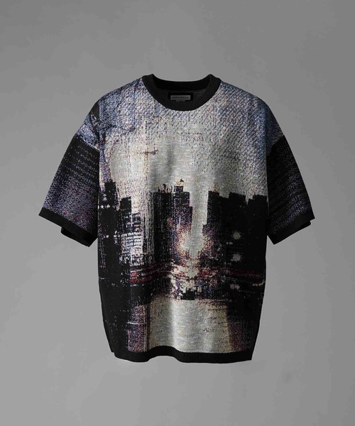 MAISON SPECIAL メゾンスペシャル コンテンポラリーアートTシャツ UNISEX》Prime-Over Contemporary Art Short Sleeve Crew Neck