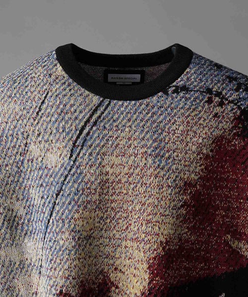 UNISEX》Prime-Over Contemporary Art Short Sleeve Crew Neck