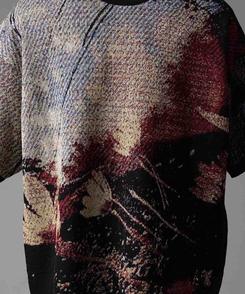 MAISON SPECIAL メゾンスペシャル コンテンポラリーアートTシャツ UNISEX》Prime-Over Contemporary Art Short Sleeve Crew Neck