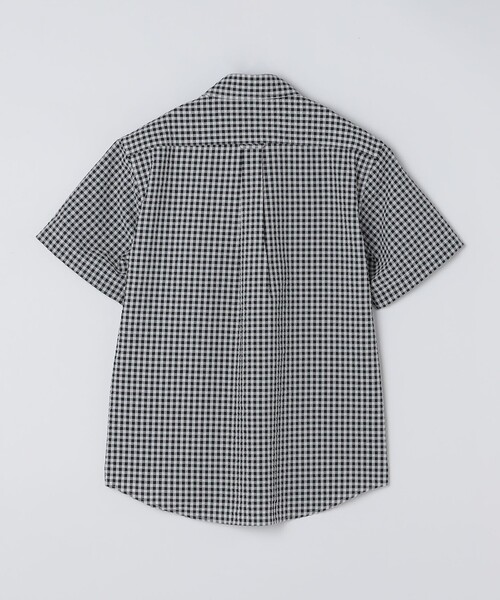 SHIPS(シップス)の「【WEB限定】SHIPS: 防シワ・吸水速乾 Drymix(R) シアサッカー ボタンダウン レギュラーカラー 半袖 シャツ(シャツ/ブラウス・メンズ・ブラック/ホワイト・SMALL/MEDIUM/LARGE/X-LARGE)」の11枚目の写真