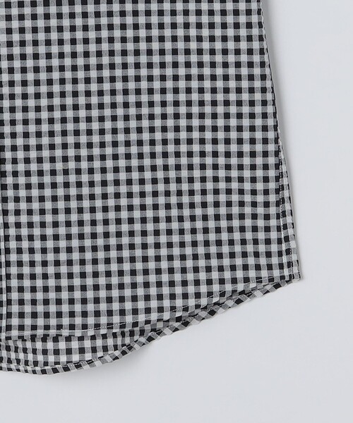 SHIPS(シップス)の「【WEB限定】SHIPS: 防シワ・吸水速乾 Drymix(R) シアサッカー ボタンダウン レギュラーカラー 半袖 シャツ(シャツ/ブラウス・メンズ・ブラック/ホワイト・SMALL/MEDIUM/LARGE/X-LARGE)」の8枚目の写真