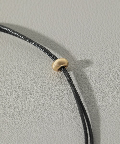 voov（ブーブ）の「ニュアンスモチーフ チョーカー スライドロープ ネックレス（ネックレス・レディース・ゴールド/シルバー・フリー）」の7枚目の写真