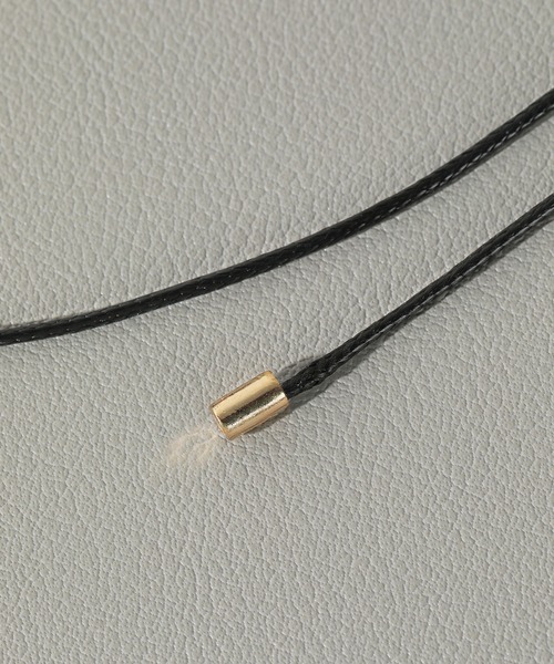 voov（ブーブ）の「ニュアンスモチーフ チョーカー スライドロープ ネックレス（ネックレス・レディース・ゴールド/シルバー・フリー）」の8枚目の写真