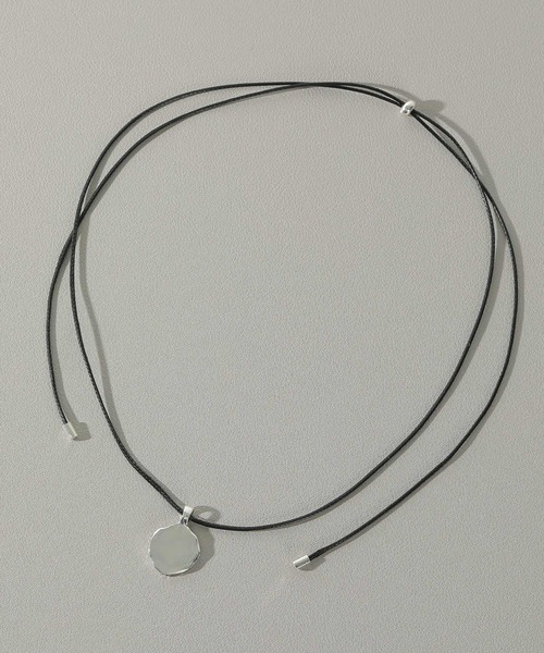 voov（ブーブ）の「ニュアンスモチーフ チョーカー スライドロープ ネックレス（ネックレス・レディース・ゴールド/シルバー・フリー）」の18枚目の写真