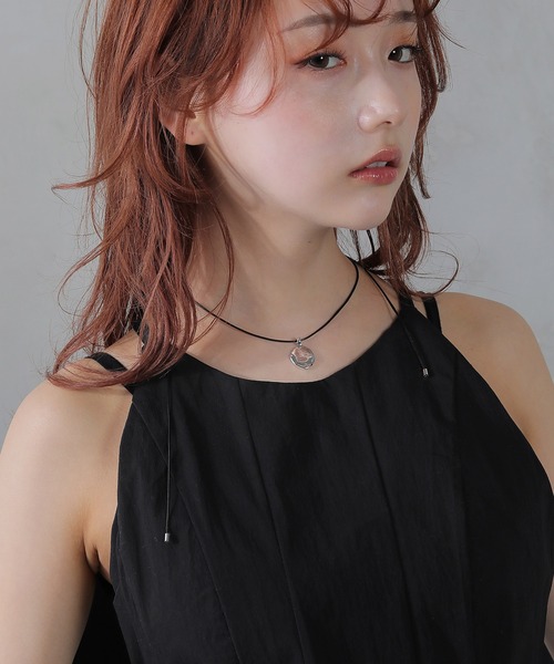 voov（ブーブ）の「ニュアンスモチーフ チョーカー スライドロープ ネックレス（ネックレス・レディース・ゴールド/シルバー・フリー）」の10枚目の写真