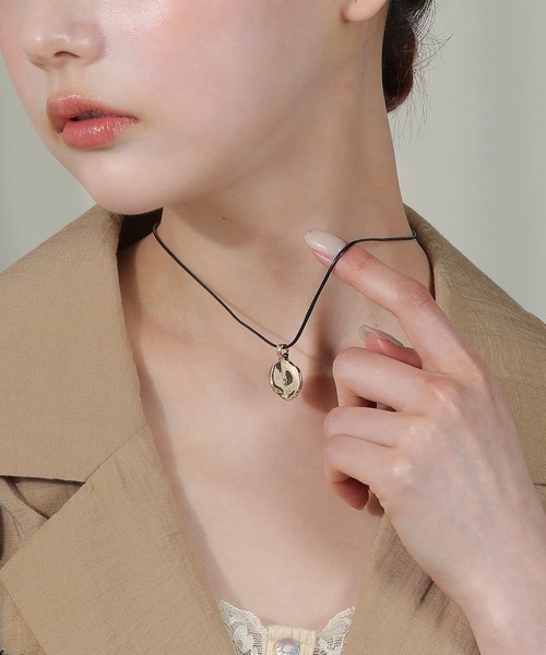 voov（ブーブ）の「ニュアンスモチーフ チョーカー スライドロープ ネックレス（ネックレス・レディース・ゴールド/シルバー・フリー）」の17枚目の写真