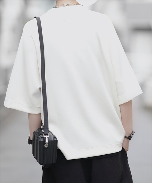 DOOPZ(ドープス)の「VISCOSE DOLMAN T-SHIRT - ビスコースドルマンTシャツ(Tシャツ/カットソー・メンズ・ホワイト/ブラック・SMALL/MEDIUM/LARGE)」の20枚目の写真