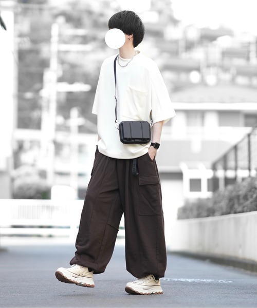 DOOPZ(ドープス)の「VISCOSE DOLMAN T-SHIRT - ビスコースドルマンTシャツ(Tシャツ/カットソー・メンズ・ホワイト/ブラック・SMALL/MEDIUM/LARGE)」の22枚目の写真