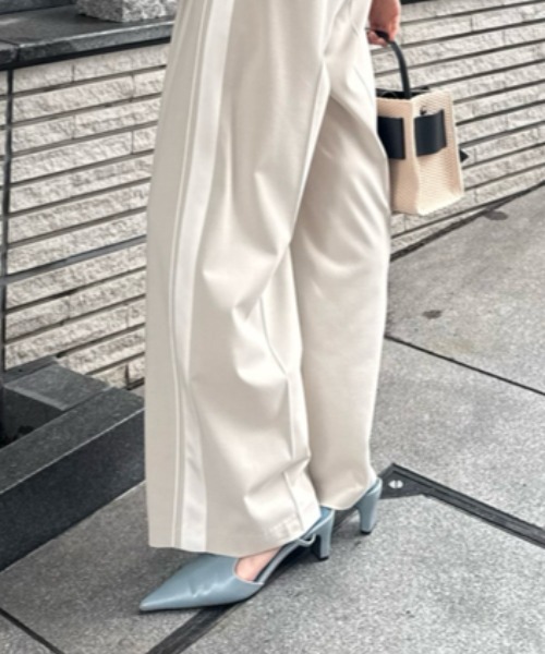 FRAY I.D（フレイアイディー）の「トーションナローストラップミュール（パンプス・レディース・ブラック/ブルー/シルバー・36/37/38）」の2枚目の写真