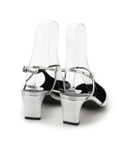 FRAY I.D（フレイアイディー）の「トーションナローストラップミュール（パンプス・レディース・ブラック/ブルー/シルバー・36/37/38）」の10枚目の写真