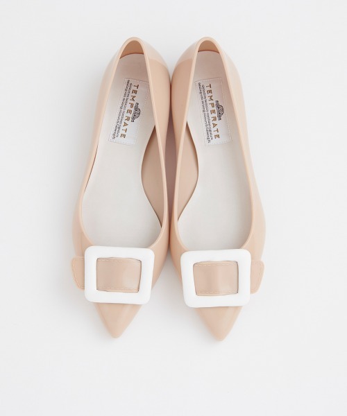 TEMPERATE（テンパレイト）の「TEMPERATE / テンパレイト NINA（レイン対応）（パンプス・レディース・クリアブラック/ネイビー/ブラック/モスグリーン系/ベージュ系/ライトグレー・36/37/38/39/40/41）」の4枚目の写真