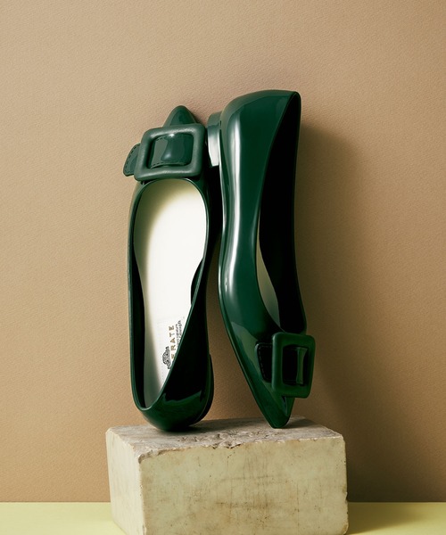 TEMPERATE（テンパレイト）の「TEMPERATE / テンパレイト NINA（レイン対応）（パンプス・レディース・クリアブラック/ネイビー/ブラック/モスグリーン系/ベージュ系/ライトグレー・36/37/38/39/40/41）」の5枚目の写真