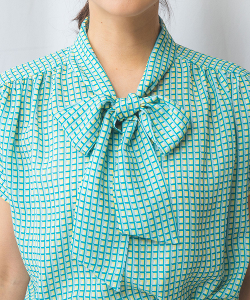 NARA CAMICIE ✨シフォンフラワーボウタイブラウス　サイズ2 全商品アイテム/トップス/シャツ・ブラウス/フラワー