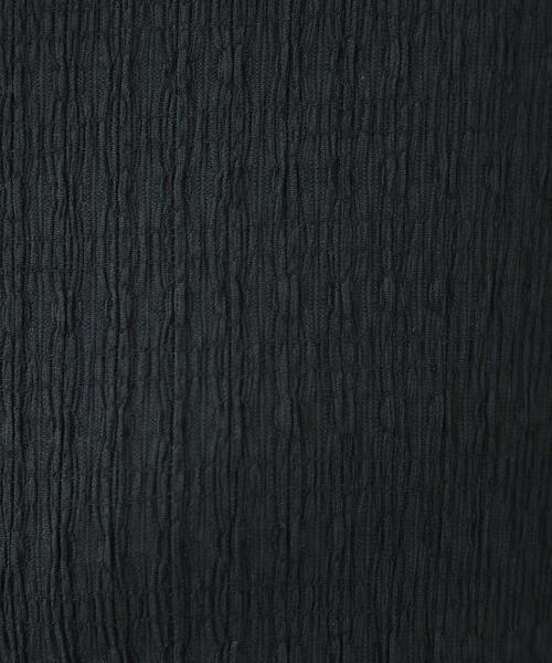 SHOO・LA・RUE(シューラルー)の「【洗える/S-LL】お袖シャーリングトップス(シャツ/ブラウス・レディース・ブラック/アイボリー/イエロー系その他・01/02/03/04)」の7枚目の写真