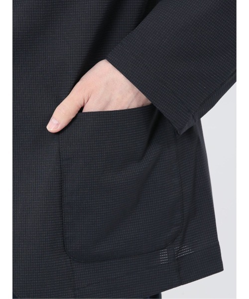 TAKA-Q（タカキュー）の「【ストレッチ】タカキュー ウォッシャブルドットエア 2ボタンジャケット（テーラードジャケット・メンズ・ネイビー/ブラック/カーキ・MEDIUM/LARGE/X-LARGE）」の20枚目の写真