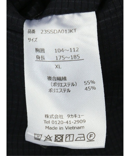 TAKA-Q（タカキュー）の「【ストレッチ】タカキュー ウォッシャブルドットエア 2ボタンジャケット（テーラードジャケット・メンズ・ネイビー/ブラック/カーキ・MEDIUM/LARGE/X-LARGE）」の22枚目の写真