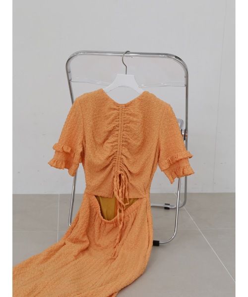 Katrin TOKYO(カトリーントーキョー)の「front open mermaid onepiece(ワンピース・レディース・ブラック/オレンジ系/レッド・XS/FREE)」の12枚目の写真