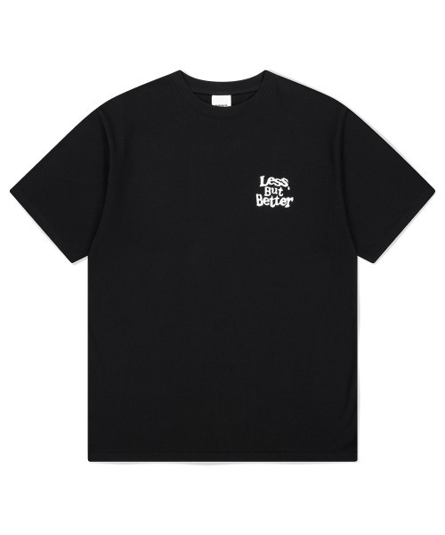 Tシャツ・カットソー [MAHAGRID]PILOTS TEE mahagrid/マハグリッド』LESS BUT BETTER TEE /レタリング