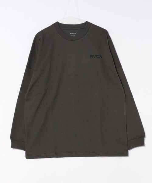 RVCA(ルーカ)の「RVCA メンズ PALM BOX LT ロンT 【2025年春夏モデル】/ルーカバックプリント長袖ロンT(Tシャツ/カットソー・メンズ・ブラック系その他/ブラック/ライトグレー/ホワイト/グリーン系その他・MEDIUM/LARGE/X-LARGE/SMALL)」の3枚目の写真