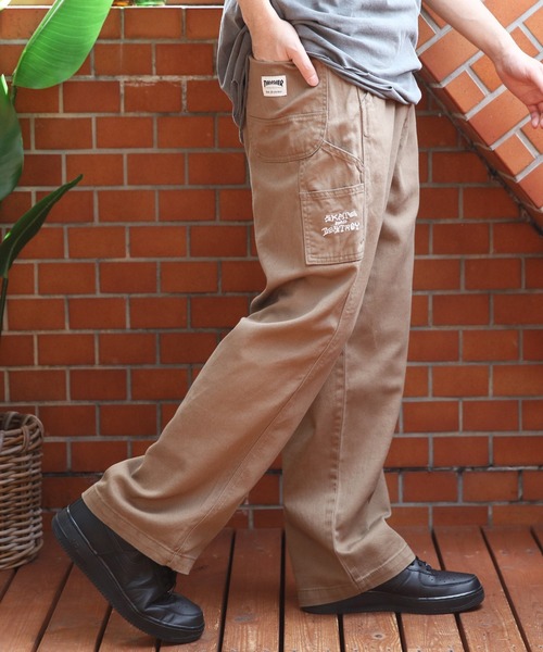 THRASHER（スラッシャー）の「THRASHER　デニム・カツラギペインターパンツ（デニムパンツ・メンズ・ベージュ/グレー/オフホワイト/ブルー系その他/ブラック系その他/ブルー・MEDIUM/LARGE/X-LARGE/SMALL）」の5枚目の写真