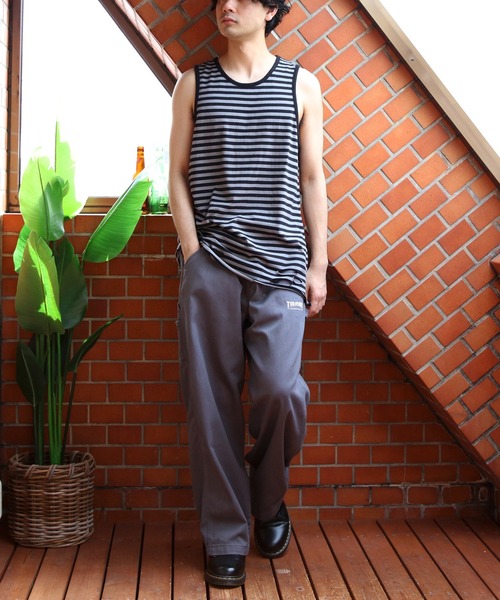 THRASHER（スラッシャー）の「THRASHER　デニム・カツラギペインターパンツ（デニムパンツ・メンズ・ベージュ/グレー/オフホワイト/ブルー系その他/ブラック系その他/ブルー・MEDIUM/LARGE/X-LARGE/SMALL）」の8枚目の写真