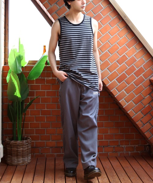 THRASHER（スラッシャー）の「THRASHER　デニム・カツラギペインターパンツ（デニムパンツ・メンズ・ベージュ/グレー/オフホワイト/ブルー系その他/ブラック系その他/ブルー・MEDIUM/LARGE/X-LARGE/SMALL）」の9枚目の写真