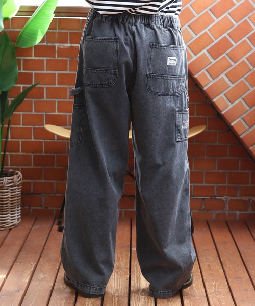 THRASHER（スラッシャー）の「THRASHER　デニム・カツラギペインターパンツ（デニムパンツ・メンズ・ベージュ/グレー/オフホワイト/ブルー系その他/ブラック系その他/ブルー・MEDIUM/LARGE/X-LARGE/SMALL）」の12枚目の写真