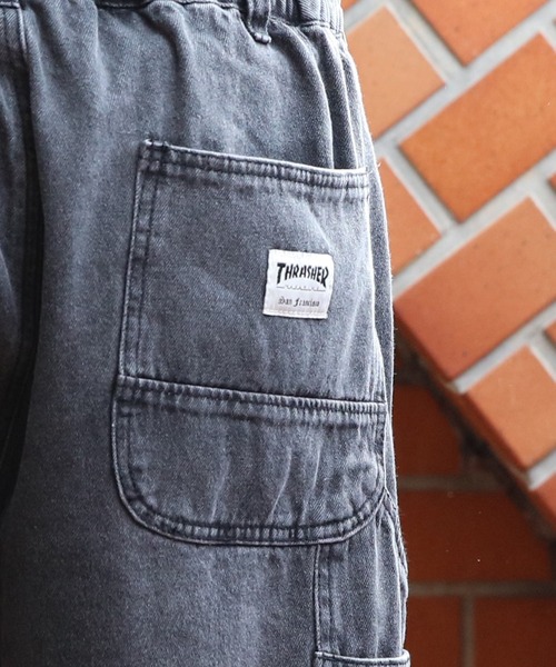 THRASHER（スラッシャー）の「THRASHER　デニム・カツラギペインターパンツ（デニムパンツ・メンズ・ベージュ/グレー/オフホワイト/ブルー系その他/ブラック系その他/ブルー・MEDIUM/LARGE/X-LARGE/SMALL）」の15枚目の写真
