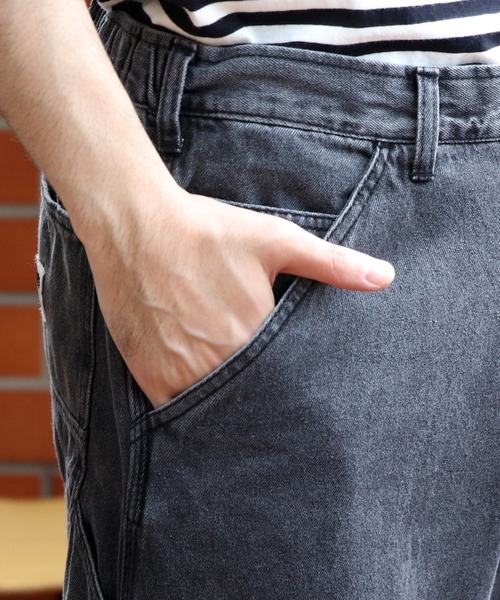 THRASHER（スラッシャー）の「THRASHER　デニム・カツラギペインターパンツ（デニムパンツ・メンズ・ベージュ/グレー/オフホワイト/ブルー系その他/ブラック系その他/ブルー・MEDIUM/LARGE/X-LARGE/SMALL）」の20枚目の写真