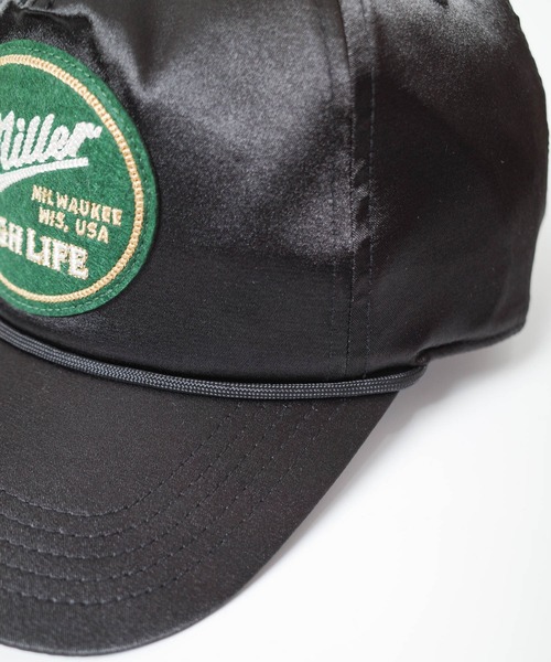 USA製 miller キャップ ブラック VINTAGE 企業 ビール ミラー セール】【AMERICAN NEEDLE/アメリカンニードル】Miller High