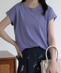 SUNFLOWER EIGHT（サンフラワーエイト）の「シンプルフレンチスリーブTシャツ（Tシャツ/カットソー）」