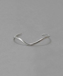 Phoebe | 【金属アレルギー対応】ウェーブラインメタルバングル/ブレスレット/サージカルステンレス(バングル/リストバンド)