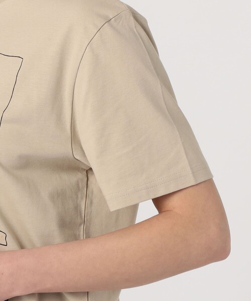 LISA KING(リサ キング)の「LISA KING COTSWOLD ハーフスリーブプルオーバー(Tシャツ/カットソー・レディース・ライトベージュ・S)」の8枚目の写真