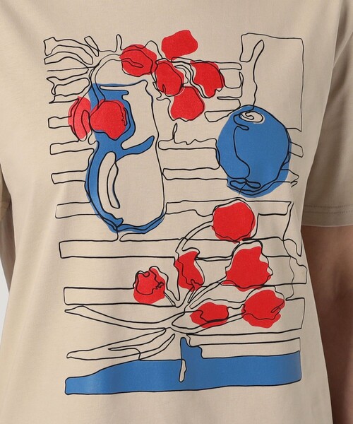 LISA KING(リサ キング)の「LISA KING COTSWOLD ハーフスリーブプルオーバー(Tシャツ/カットソー・レディース・ライトベージュ・S)」の10枚目の写真