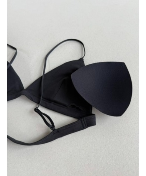 Didot.showroom(ディドット ショールーム)の「トライアングルファッションブラ(その他トップス・レディース・アイボリー/ブラック/グレー・FREE)」の15枚目の写真