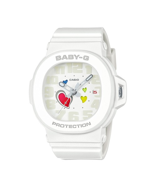 BABY-G(ベイビージー)の「PLAYFUL HEARTS SERIES / BGA-10-7AJF(アナログ腕時計・レディース・ホワイト・FREE)」の1枚目の写真