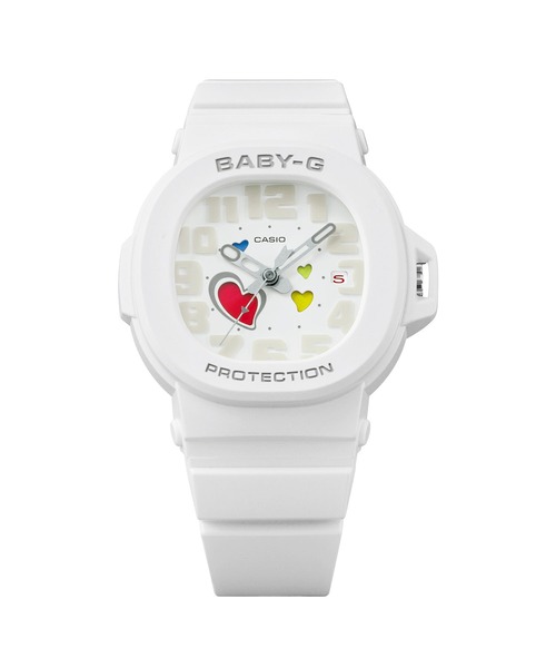 BABY-G(ベイビージー)の「PLAYFUL HEARTS SERIES / BGA-10-7AJF(アナログ腕時計・レディース・ホワイト・FREE)」の4枚目の写真