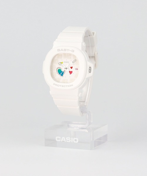 BABY-G(ベイビージー)の「PLAYFUL HEARTS SERIES / BGA-10-7AJF(アナログ腕時計・レディース・ホワイト・FREE)」の10枚目の写真