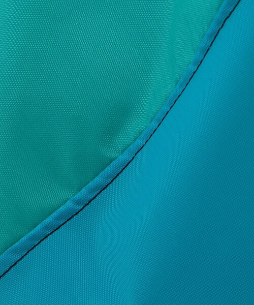 MELO（メロ）の「＜MELO＞2TONE トライアングル トートバッグ（トートバッグ・レディース・ターコイズブルー系/ブラック・FREE）」の8枚目の写真