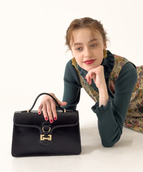 アンアナザーアンジェラス　ハンドバッグ ベルトフラップハンドバッグ（ハンドバッグ）｜an another angelus