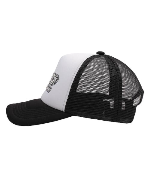 ラインストーンメッシュキャップ HYPNOTIZED LOGO ラインストーンメッシュキャップ（キャップ