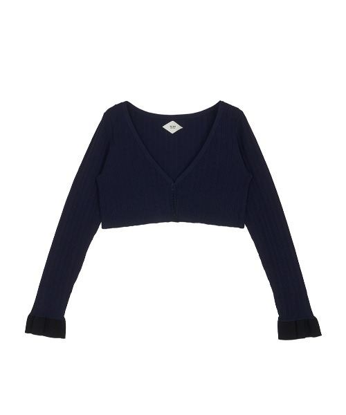 MEDI PURIPURI SHORT KNIT CARDIGAN（カーディガン/ボレロ