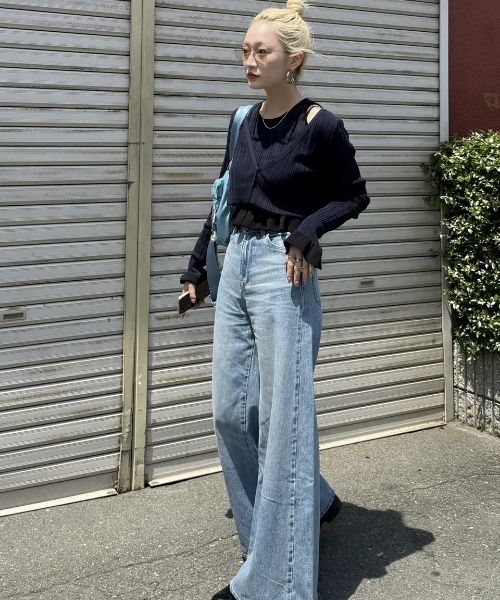 MEDI PURIPURI SHORT KNIT CARDIGAN（カーディガン/ボレロ