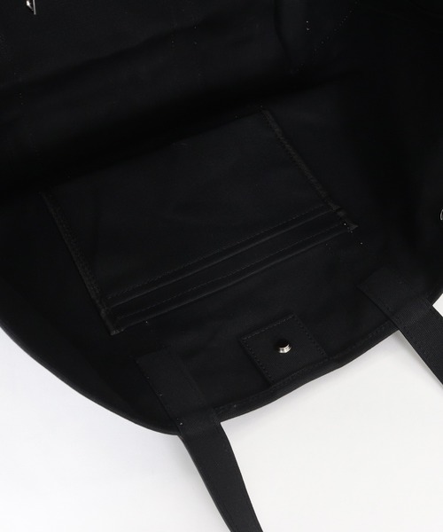 ADAM PATEK(アダムパテック)の「/ADAMPATEK/leather combi basic big tote bag/レザーコンビベーシックビッグトート(トートバッグ・メンズ・ホワイト/ブラック・FREE)」の9枚目の写真