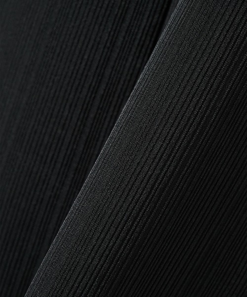 STUDIOUS（ステュディオス）の「【STUDIOUS】PLEATS HALF SLEEVE JACKET（テーラードジャケット・メンズ・ブラック/ライトベージュ・1/2）」の9枚目の写真