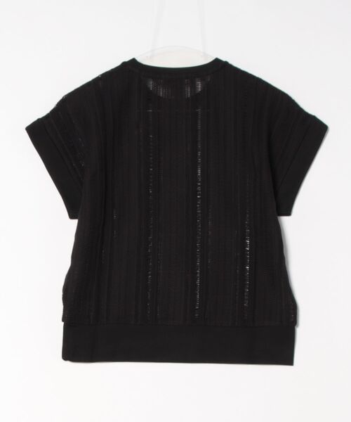 ALLSAINTS（オールセインツ）の「GIANA CROCHET CREW NECK TANK TOP | GIANA クロシェ クルー ネック タンク トップ（Tシャツ/カットソー・レディース・ブラック・XS/S/M/L）」の7枚目の写真